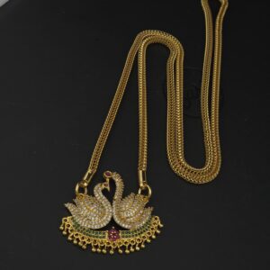  premium foaming 28 inch ad stone swan dollar chain 