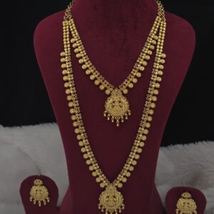 Premium foaming ad stone lakshmi combo with earings 