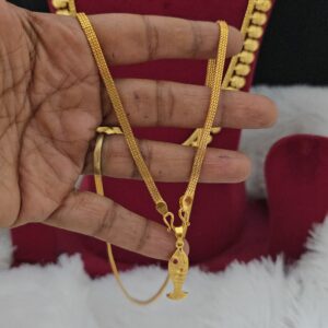  Premium foaming 18 inch fish dollar chain 