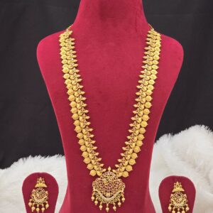 Premium matt haram with earings