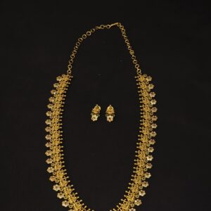 Premium matt stone haram with earings