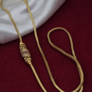 Premium foaming ad stone mugappu chain 