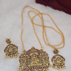 Premium matt 42 inch lakshmi dollar chain 