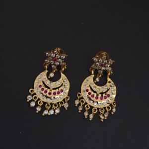 premium impon chandbali earings 