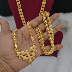 Premium foaming 32 inch leaf dollar chain