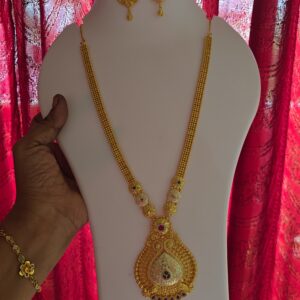 Premium foaming enamel haram with earings