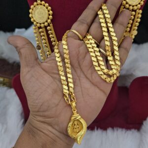 Premium foaming 28 inch lakshmi dollar chain 