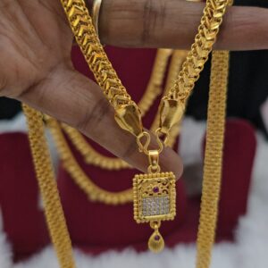  Premium foaming 32 inch ad stone dollar chain