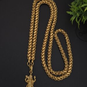 premium foaming 32 inch murugar enamel dollar chain 
