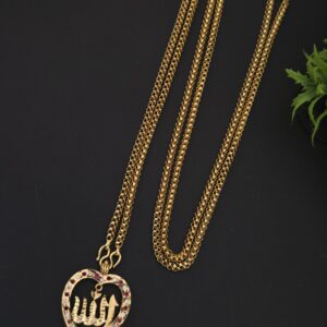 premium impon 42 inch heart dollar chain