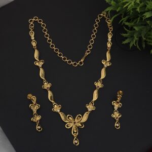  premium foaming Ad stone flower necklace 