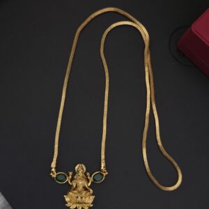 premium Matt 28 inch lakshmi dollar chain  