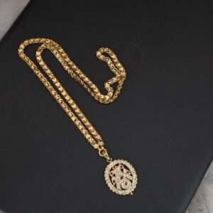  Premium foaming  28 inch ad stone impon dollar chain 