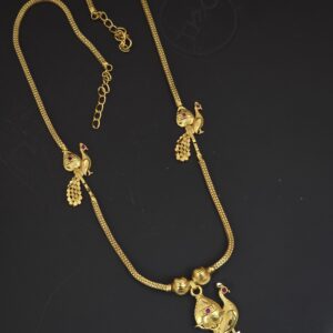 Premium foaming vel mayil necklace