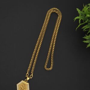  Premium foaming 18 inch ad stone vinayagar dollar chain one day offer