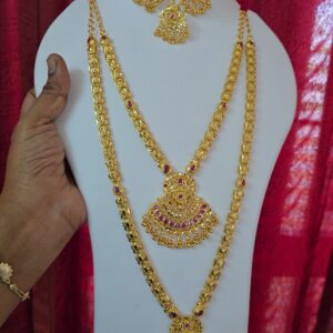  premium foaming wedding combo with earings 