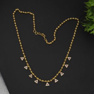 premium foaming AD stone necklace