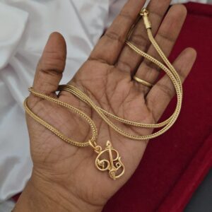  premium impon 24 inch om dollar chain