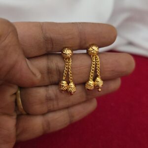 Premium foaming drops earings