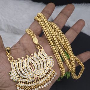  Premium foaming 32 inch impon lotus dollar chain