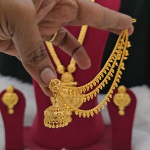  premium foaming jhumka with mattal 