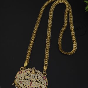 Premium foaming 28 inch lakshmi impon dollar chain