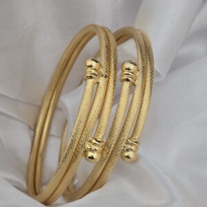 Premium foaming adjustabl bamboo bangle 