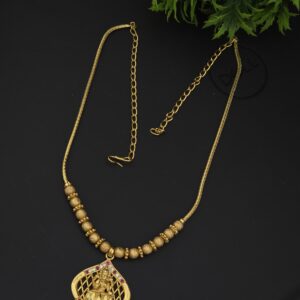 Premium foaming ad stone lakshmi necklace 