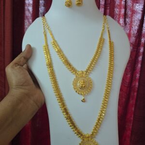 Premium foaming lakshmi combo with earings