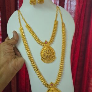premium foaming lakshmi combo with earings