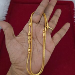 Premium micro foaming mugappu chain