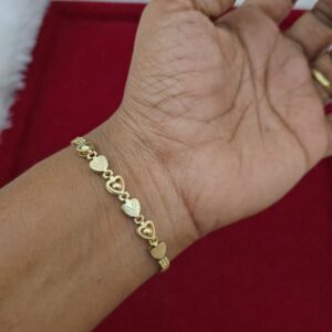 Premium impon heart bracelet