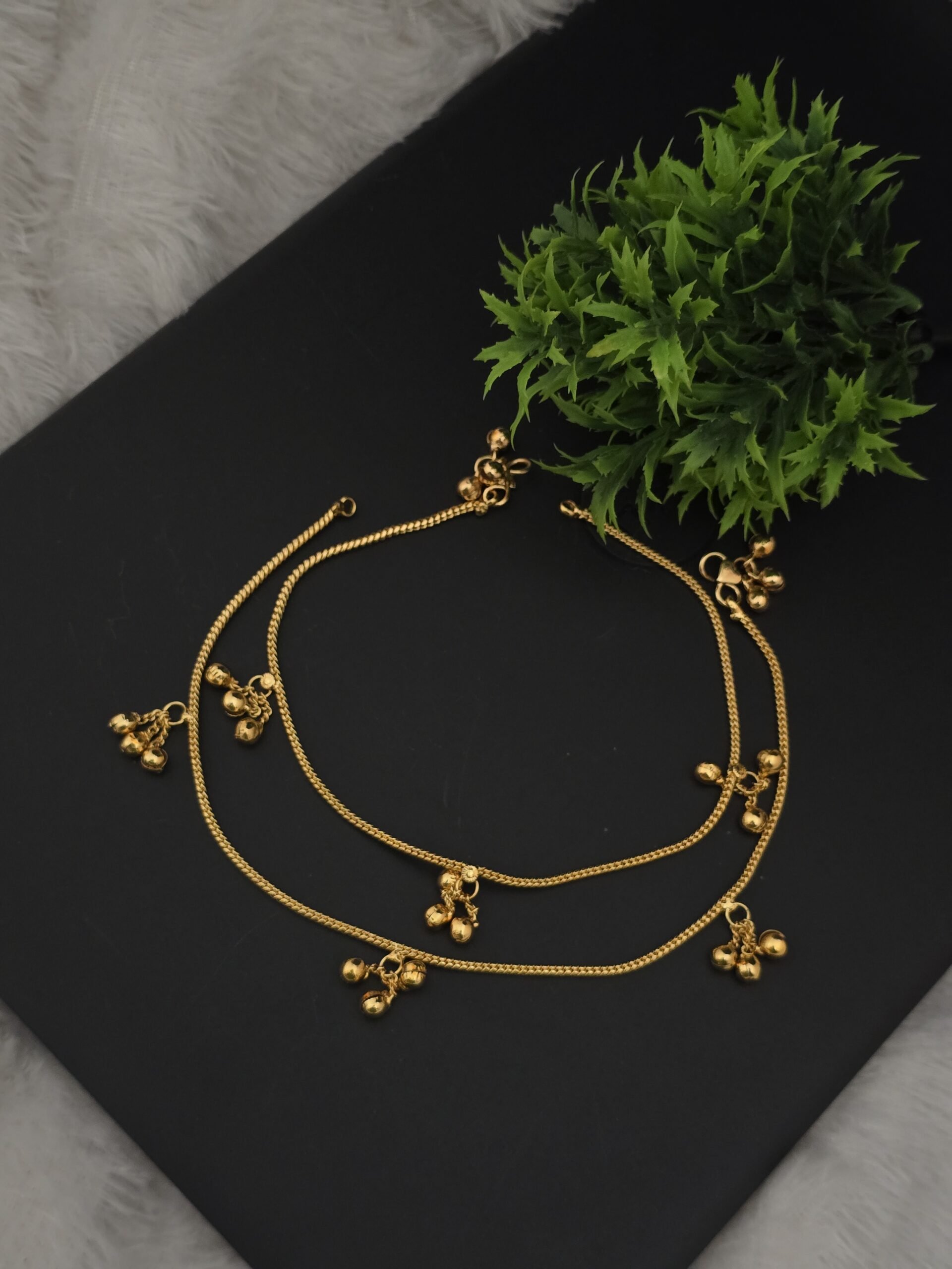 Premium micro polished anklet