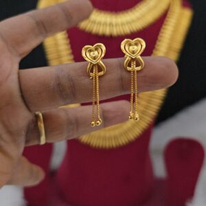 premium foaming drops earings 