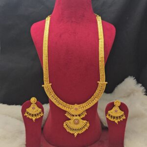 premium foaming haram with earings 