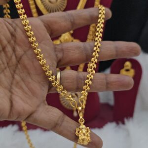  Premium 18 Inches lord vinayagar dollar chain