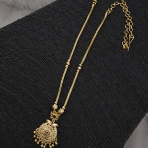 Premium foaming AD stone necklace 