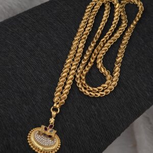 Premium foaming 32 inch ad stone dollar chain 