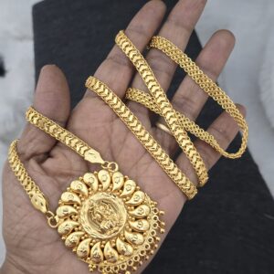  Premium foaming 32 inch lakshmi dollar chain 