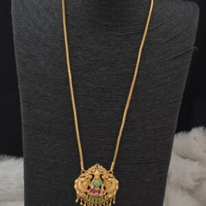 Premium foaming enamel 28 inch lakshmi dollar chain 