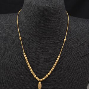 Premium foaming AD stone necklace 