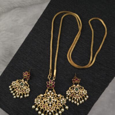 Premium MAT 32 inch ad stone dollar chain 