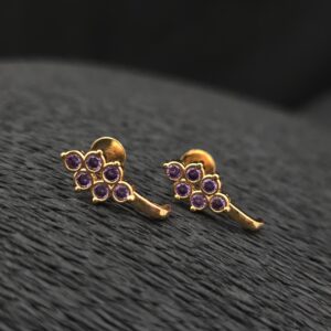   Premium foaming Purple ad stone j stud