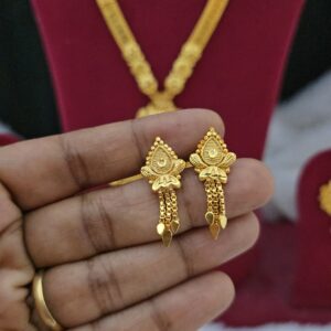 Premium foaming chain drops earing 