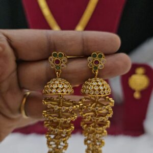  Premium mat layer jhumka