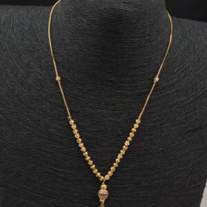 Premium foaming AD stone necklace