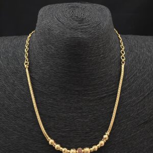  Premium foaming AD stone necklace