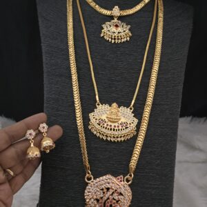 Premium impon devotinal combo with jhumka
