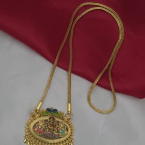  Premium foaming 28 inch enamel lakshmi dollar chain 