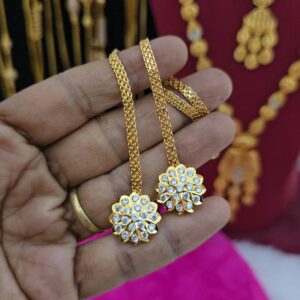 Premium impon AD stone stud with maatal